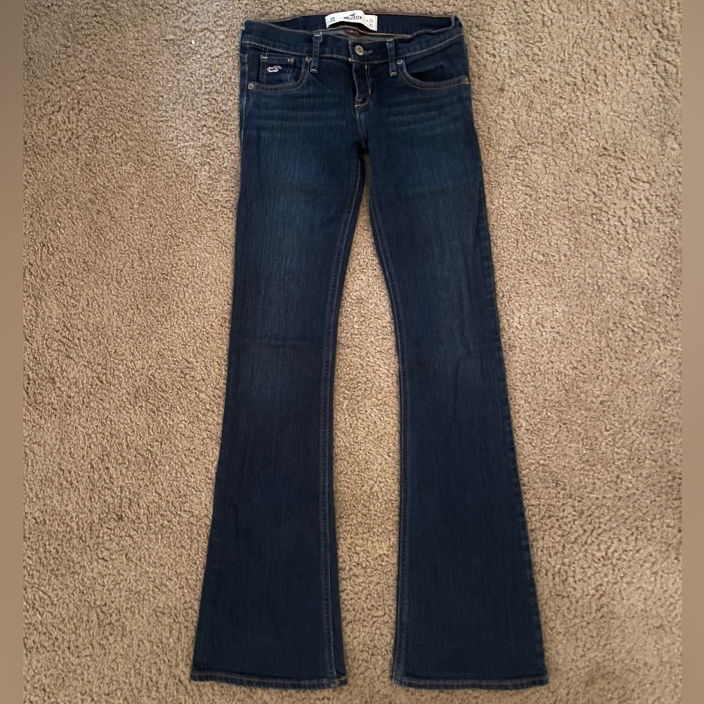 Hollister Dark Blue Flare Jeans